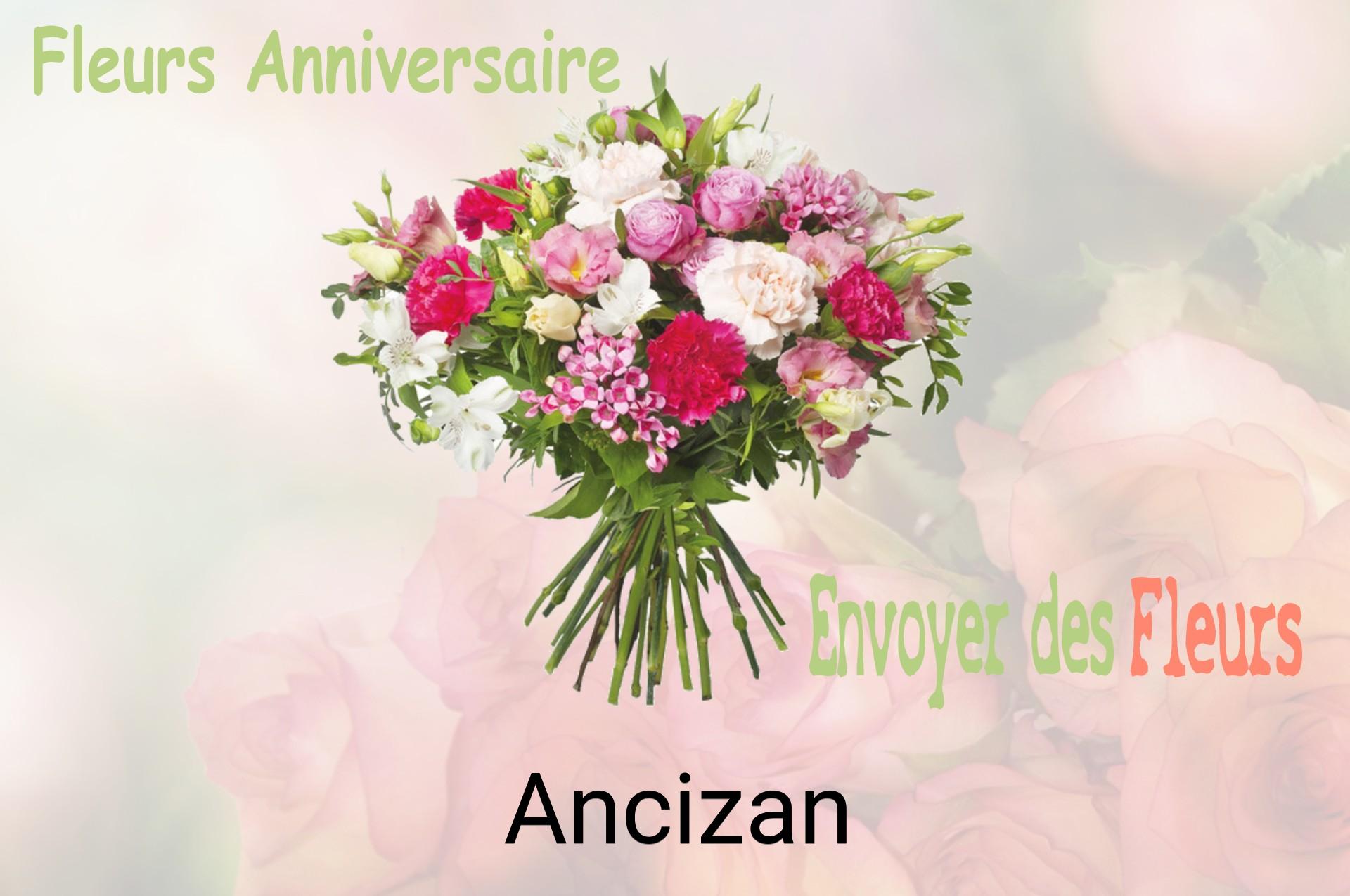 Bouquet de fleurs d’anniversaire livré à Ancizan